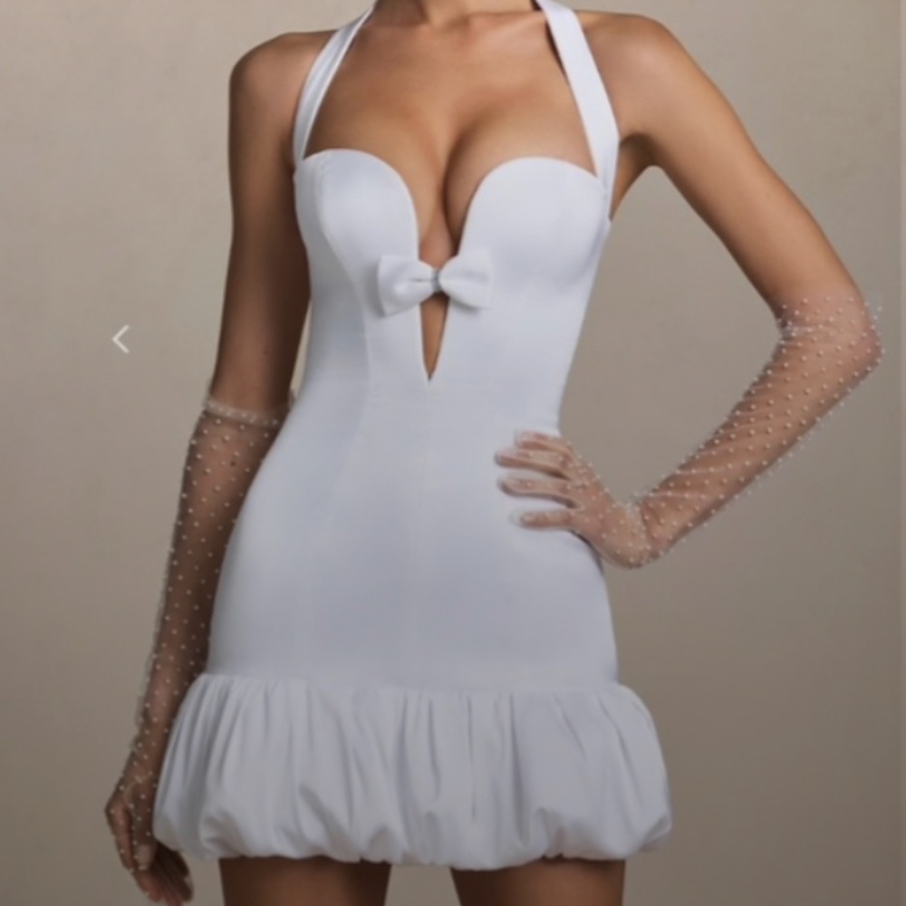 Oh Polly Millie Halterneck Dress